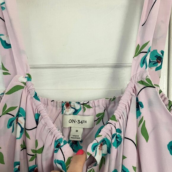 Macy's " On 34th " women's summer midi dress - Picture 2 of 4